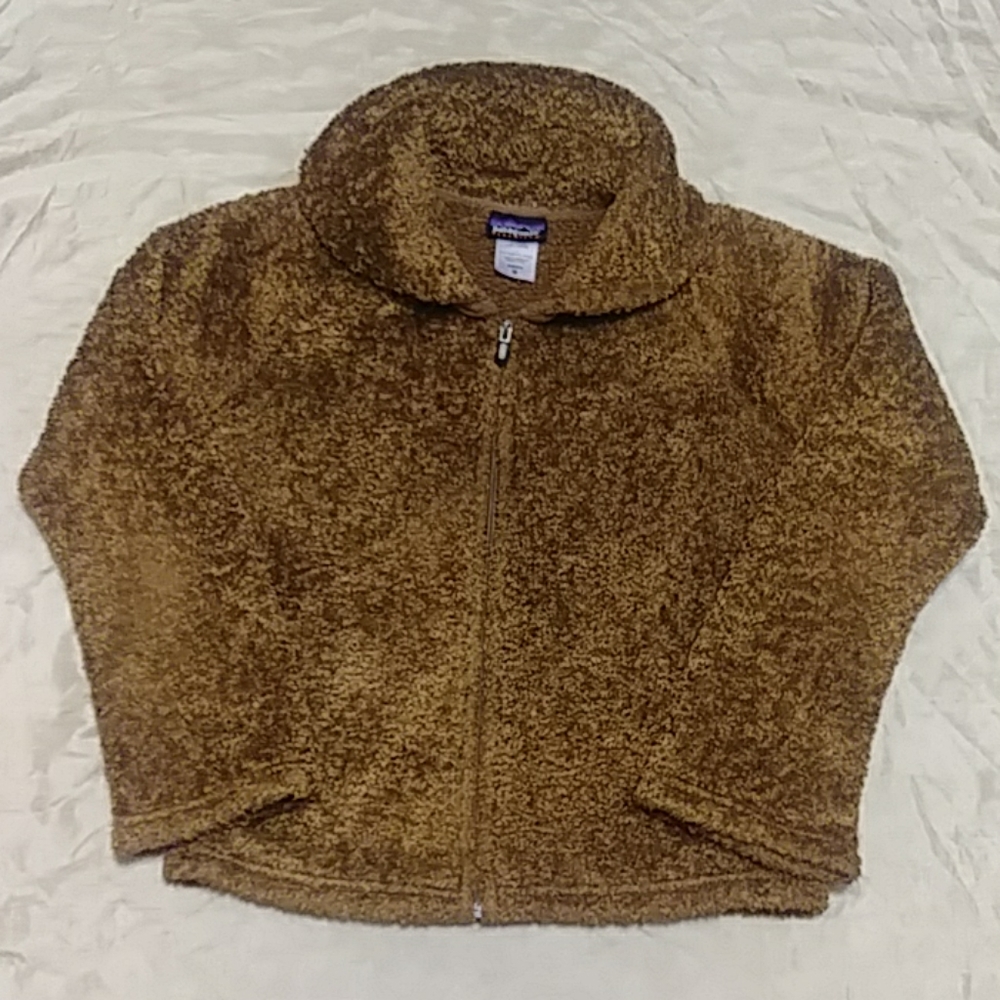 Patagonia Synchilla Brown Pile Curly Q Jacket